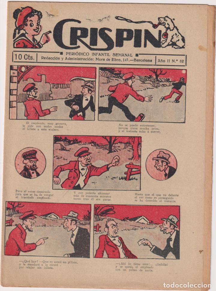 Tebeos: Crisp&iacute;n n&ordm; 82. El Gato Negro 1922. SIN ABRIR - Foto 1