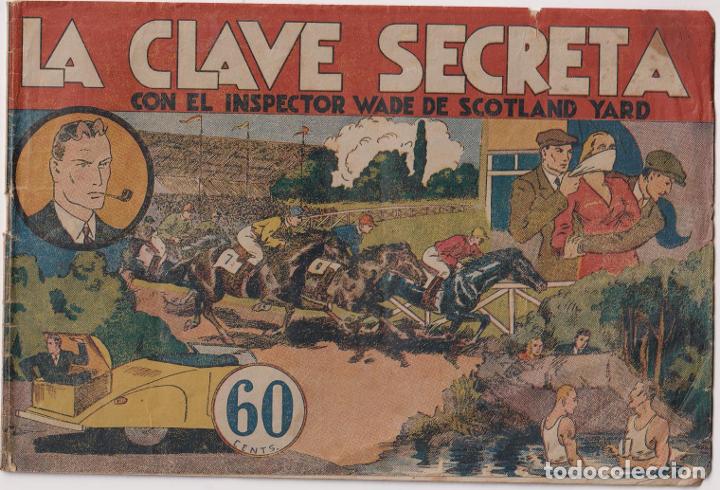 Tebeos: El Inspector Wade. La Clave Secreta. Hispano Americana 1941 - Foto 1