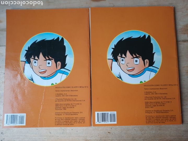 Tebeos: Comic Oliver y benji secci&oacute;n 3 y 4 - Foto 4