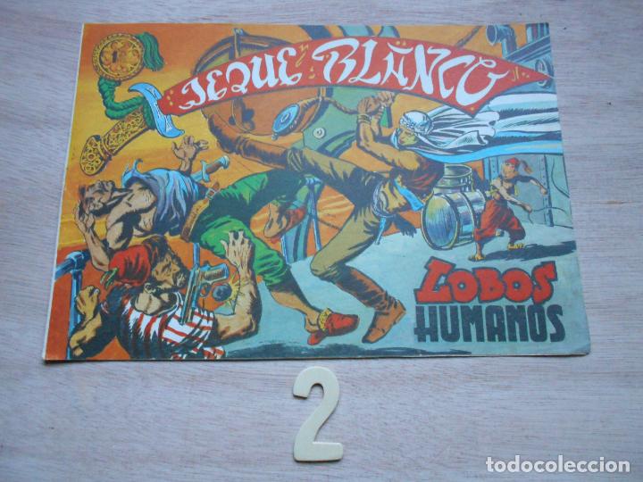 Tebeos: COMIC JEQUE BLANCO 1982 EDITORIAL ANDINA N&ordm; 2 - Foto 1