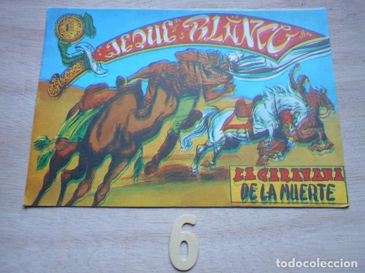 Tebeos: COMIC JEQUE BLANCO 1982 EDITORIAL ANDINA N&ordm; 6 - Foto 1