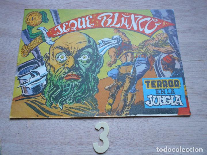 Tebeos: COMIC JEQUE BLANCO 1982 EDITORIAL ANDINA N&ordm; 3 - Foto 1