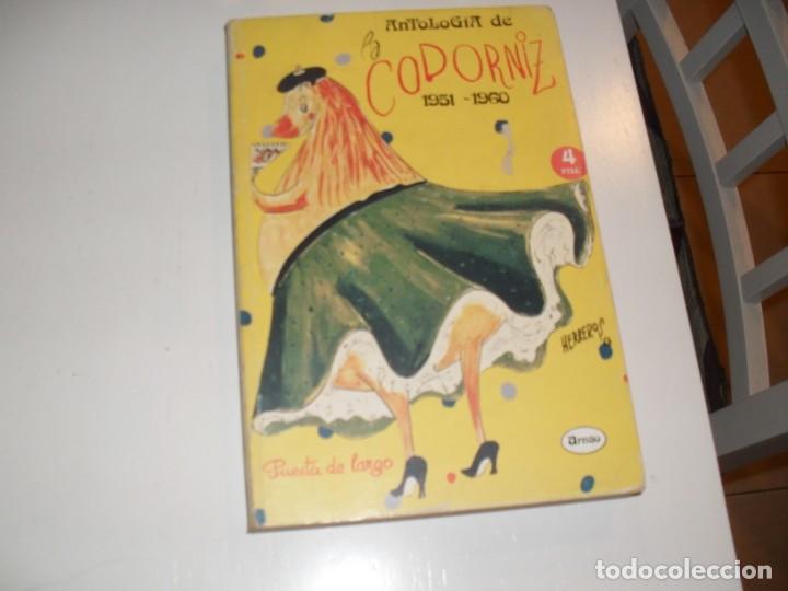 Tebeos: antologia de la codorniz 1951-1960.ediciones arnao,a&ntilde;o 1988.