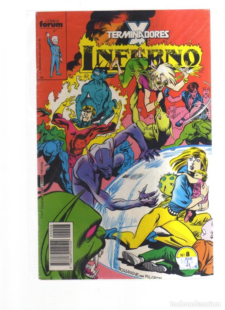 Tebeos: INFERNO X TERMINADORES N,8 - Foto 1