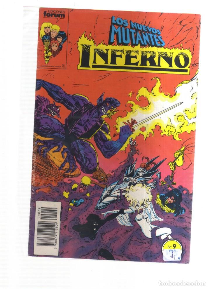 Tebeos: INFERNO LOS NUEVOS MUTANTES N,9 - Foto 1