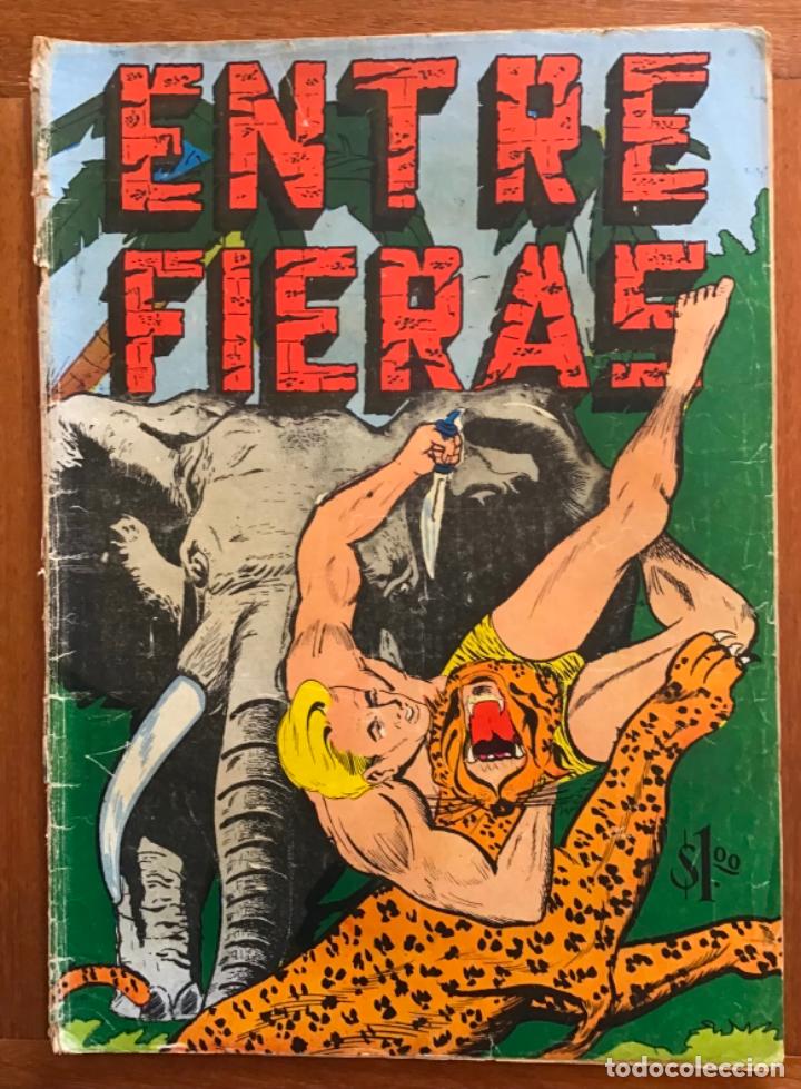 Tebeos: ENTRE FIERAS, n&ordm; 124. EDITORA SOL. M&Eacute;XICO - 1968. - Foto 1