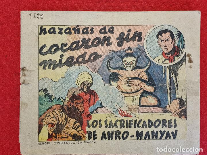Giornalini: HAZA&Ntilde;AS DE CORAZON SIN MIEDO LOS SACRIFICADORES DE ANRO-MANYAV ORIGINAL TB2