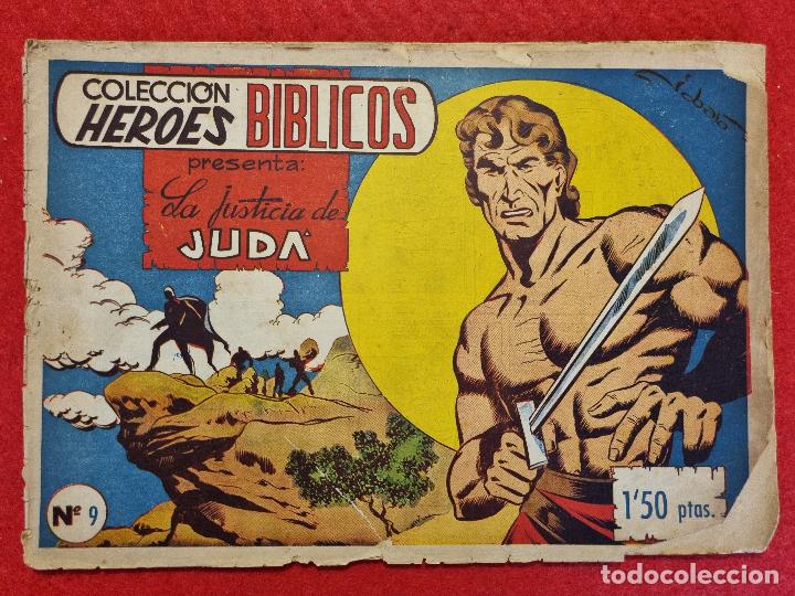 Giornalini: COLECCION HEROES BIBLICOS N&ordm; 9 LA JUSTICIA DE JUDA ORIGINAL TB2
