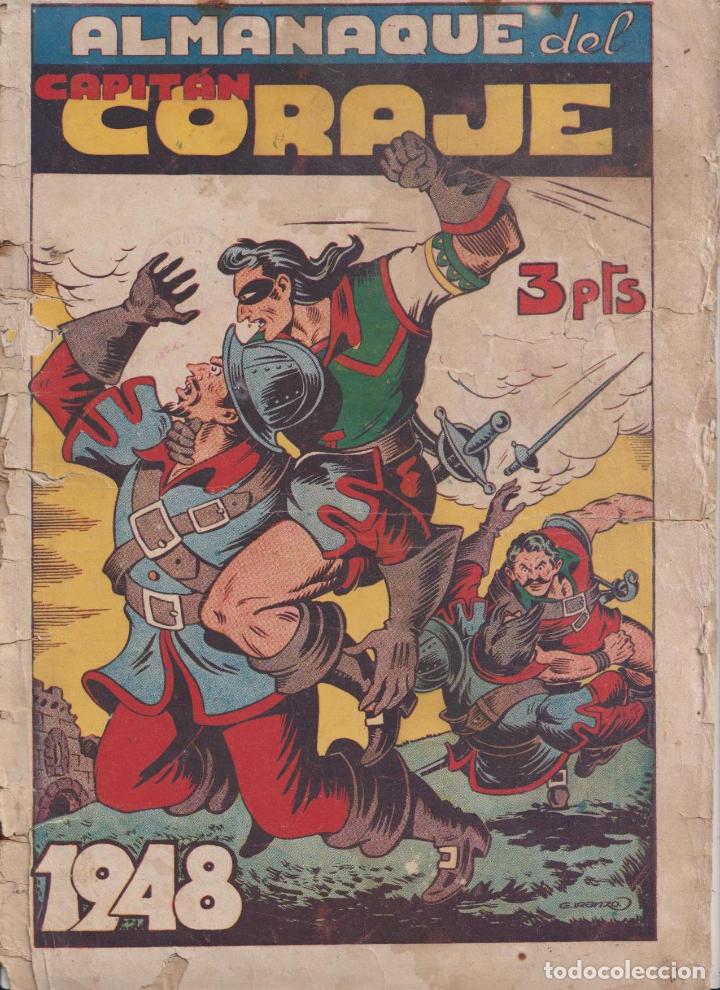 Tebeos: El Capit&aacute;n Coraje. Almanaque para 1948. Ediciones Toray - Foto 1