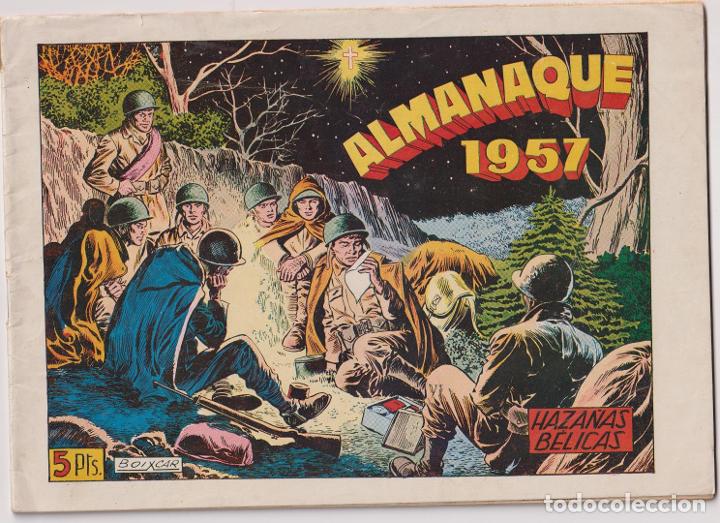 Tebeos: Haza&ntilde;as B&eacute;licas. Almanaque 1957. Toray - Foto 1