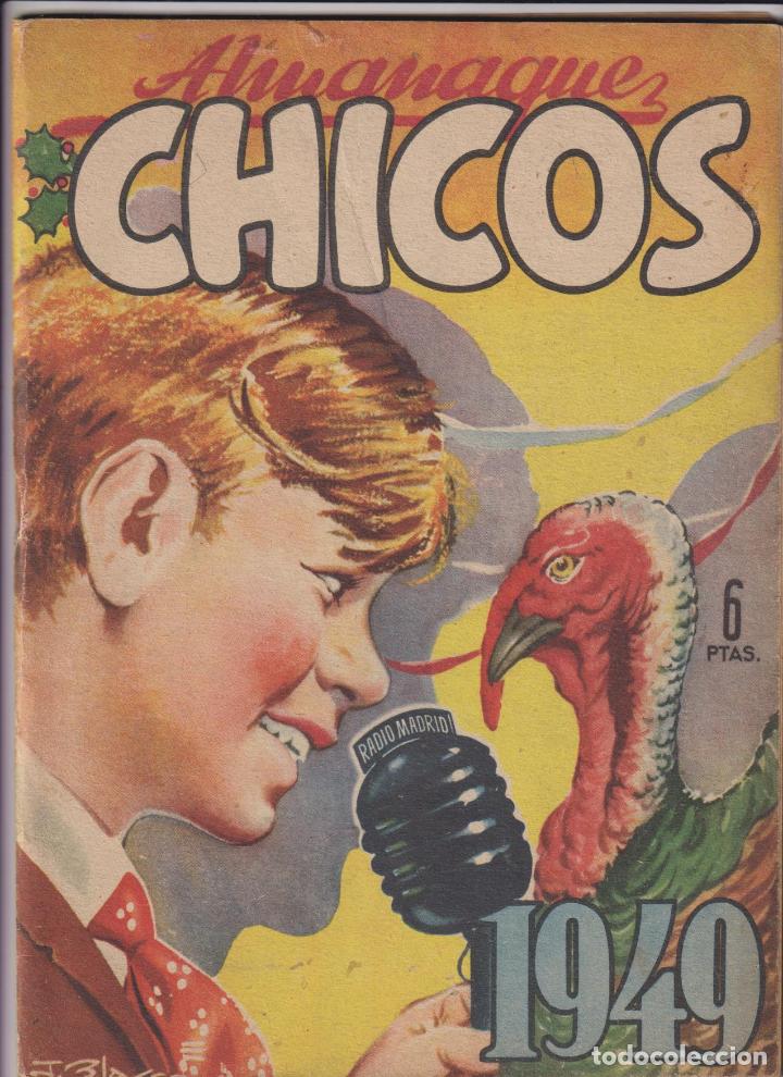 Tebeos: Chicos. Almanaque 1949. C. Gil - Foto 1
