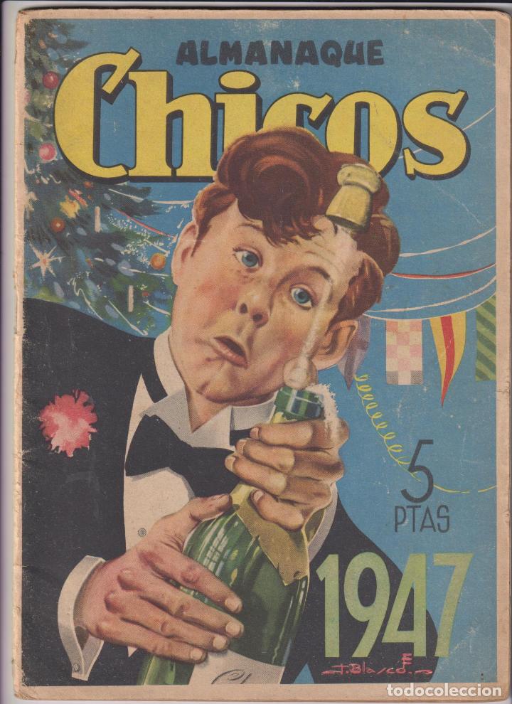 Tebeos: Chicos. Almanaque 1947. C. Gil - Foto 1