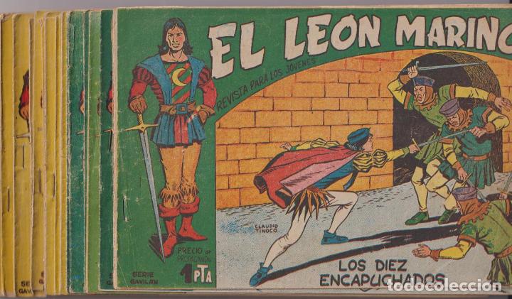 Tebeos: El Le&oacute;n Marino. Maga 1961. Completa, 24 ejemplares - Foto 1
