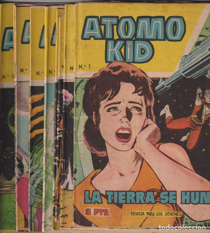 Tebeos: &Aacute;tomo Kid. Toray 1957. Colecci&oacute;n Completa 16 ejemplares - Foto 1
