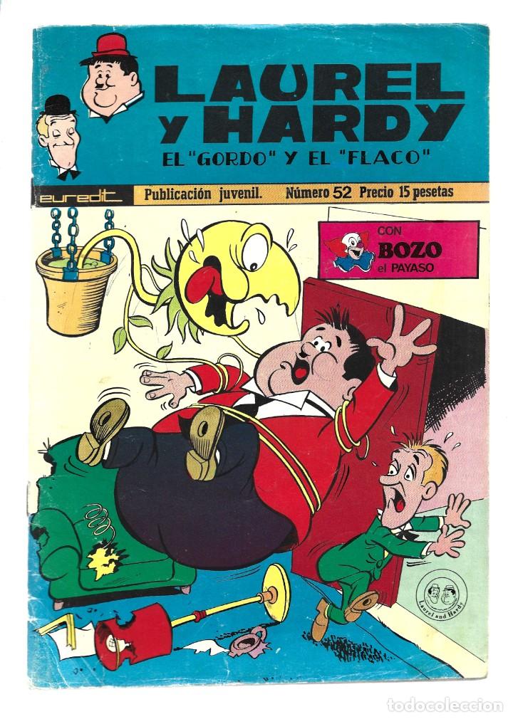 Tebeos: Laurel y Hardy 52, 1973, Eurodit. Colecci&oacute;n A.T. - Foto 1