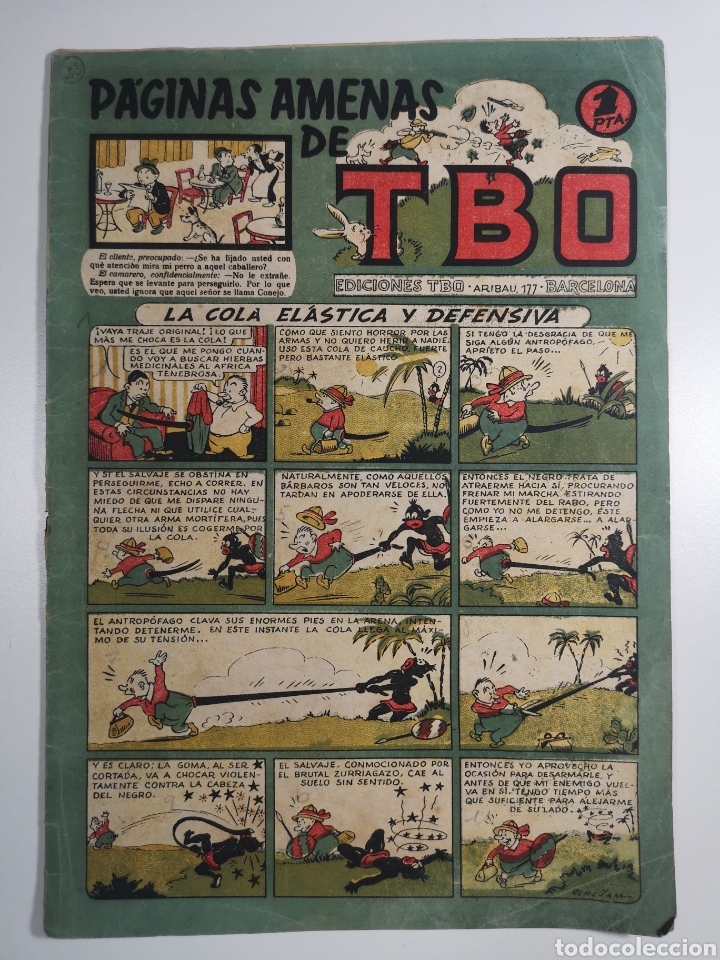 Tebeos: TBO. PAGINAS AMENAS. 1 PTA. - Foto 1