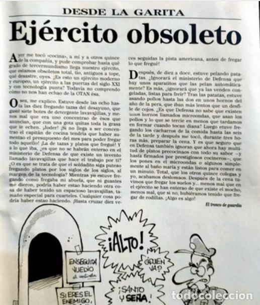 Tebeos: EL JUEVES..PUTA MILI.. A&Ntilde;O 1..N&ordm;2. 1992 - Foto 3