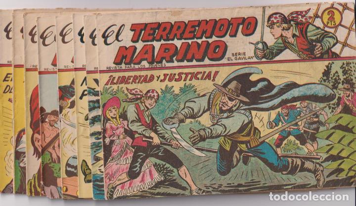 Tebeos: El Terremoto Marino. Maga 1963. Completa, 48 ejemplares - Foto 1