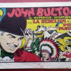 Tebeos: JOHN BULTON EL REPORTER AVENTURERO Nº 2 ORIGINAL EN MUY BUEN ESTADO - EDI. BAGUÑA 1946. Lote 314480738