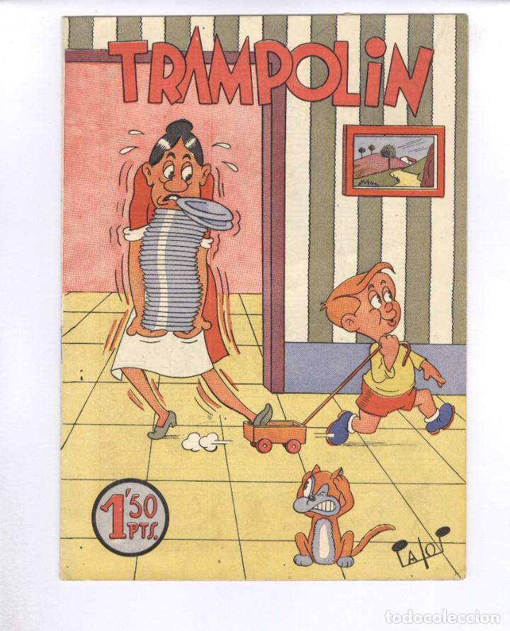 Tebeos: Acci&oacute;n cat&oacute;lica. Trampolin. 35