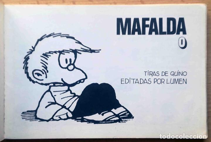 Tebeos: Mafalda 0 - Quino - Editorial Lumen 1982 - Foto 2
