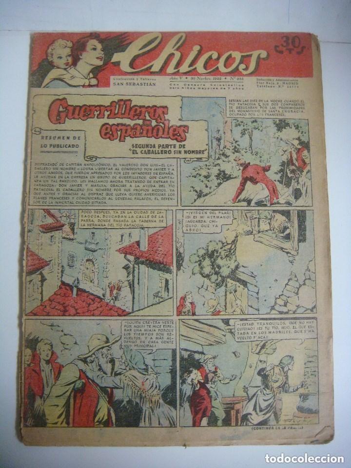 Tebeos: COMICS DE CHICOS N&ordm;-233--30 NOVIEMBRE 1942 - Foto 1