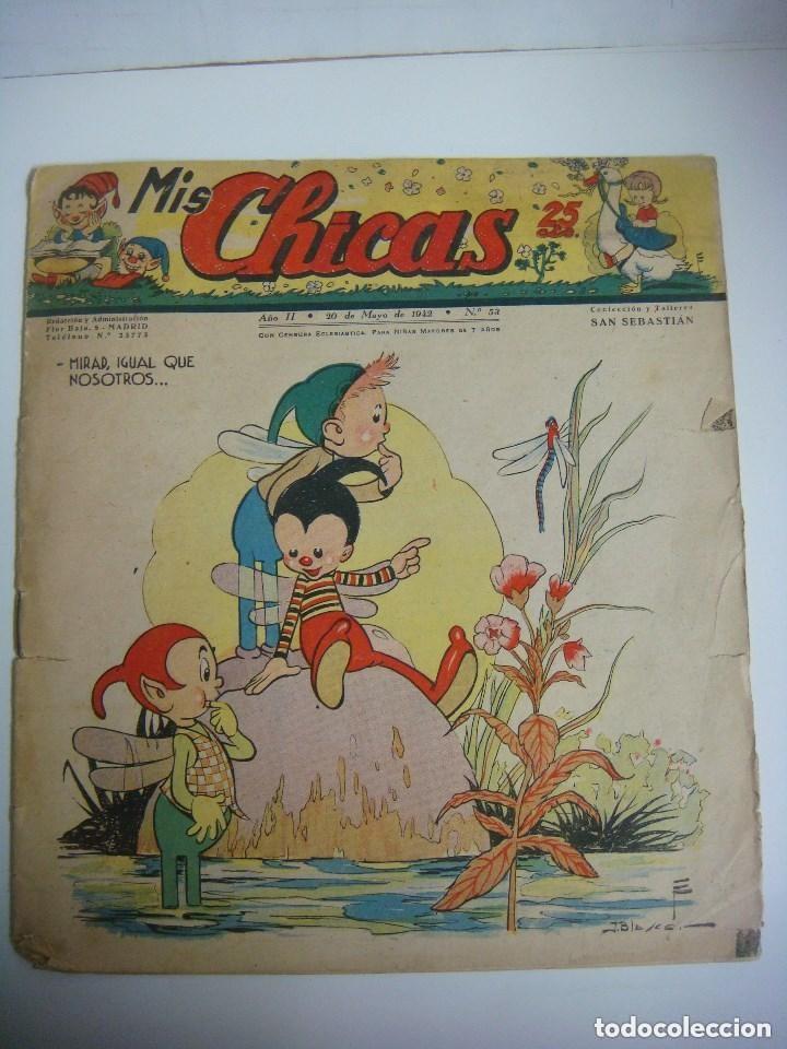 Tebeos: COMICS DE MIS CHICAS N&ordm;-53 20 DE MAYO DE 1942 - Foto 1