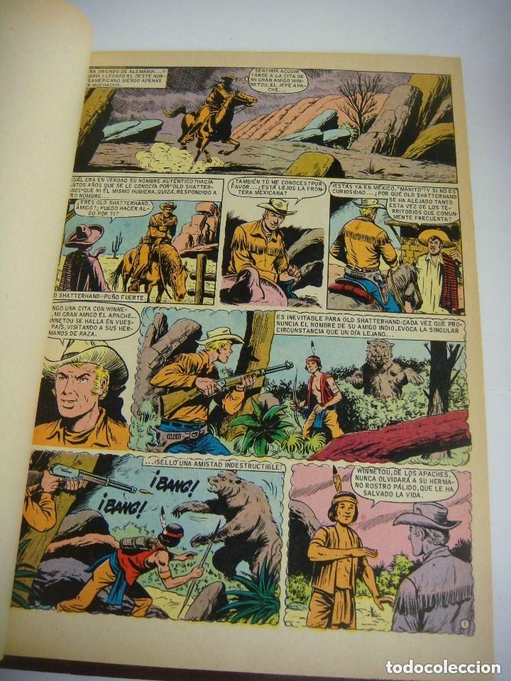 Tebeos: COMICS LIBRO ENCUADERNADO DE EL DIABLO DE LA PRADERA DE KARL MAY (#) - Foto 3