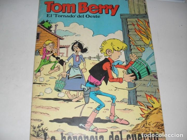 Tebeos: tom berry 4:la herencia del cuervo.ediciones euredit,a&ntilde;o 1969.. - Foto 1