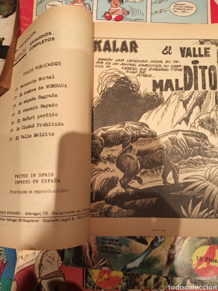 Tebeos: Kalar 7 El valle maldito - Foto 3