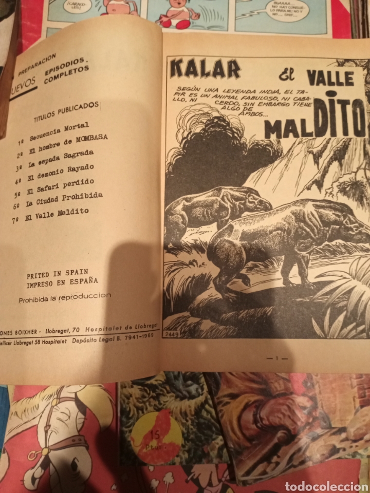 Tebeos: Kalar 7 El valle maldito - Foto 3