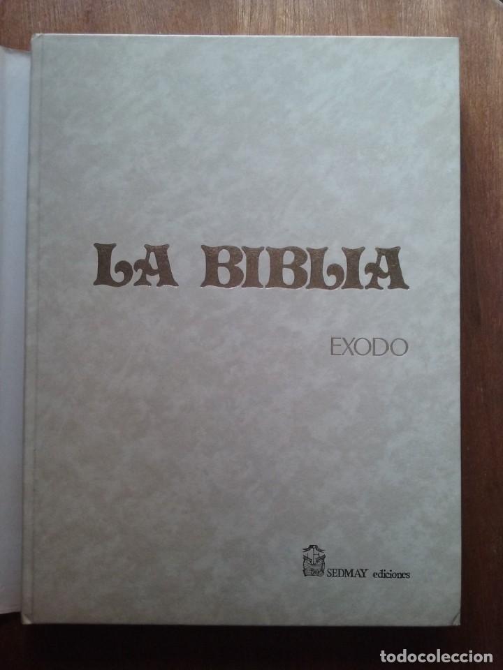Tebeos: LA BIBLIA, EXODO, COMIC, SEDMAY EDICIONES - Foto 2