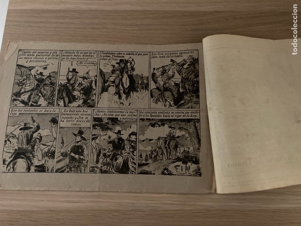 Tebeos: En poder de los indios. El Sheriff Thompson. Claudio Tinoco - Foto 3