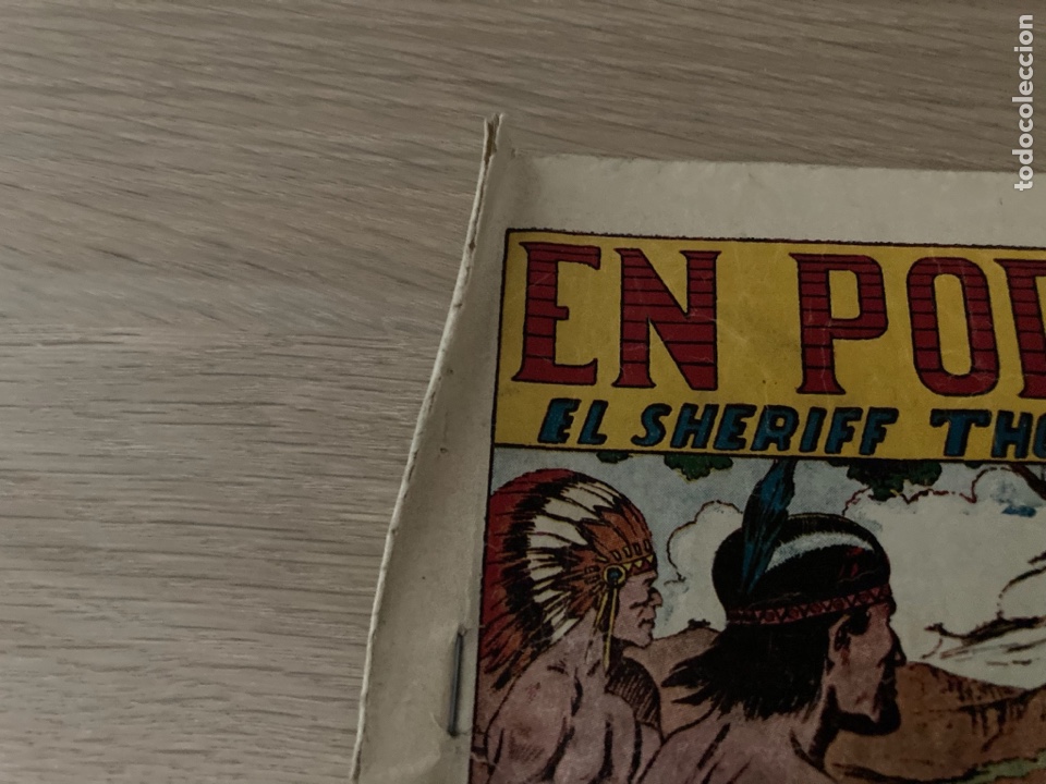Tebeos: En poder de los indios. El Sheriff Thompson. Claudio Tinoco - Foto 5
