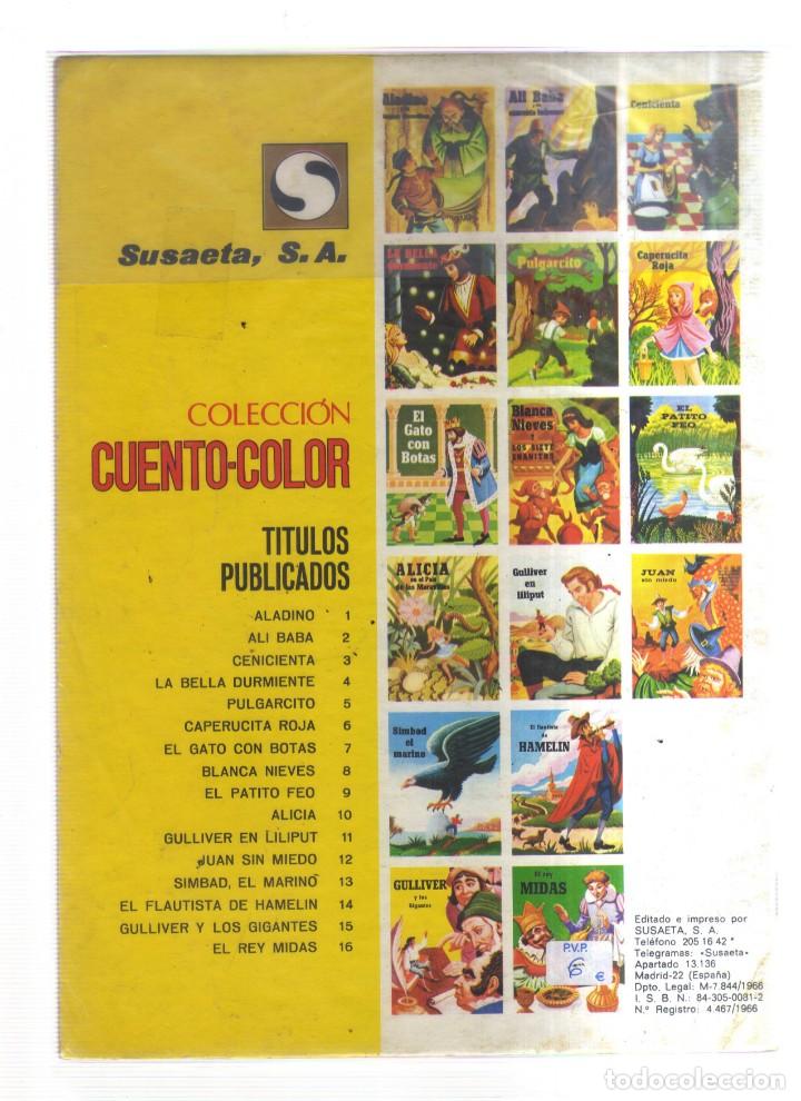 Tebeos: CENICIENTA COLECCION CUENTO - COLOR - Foto 2