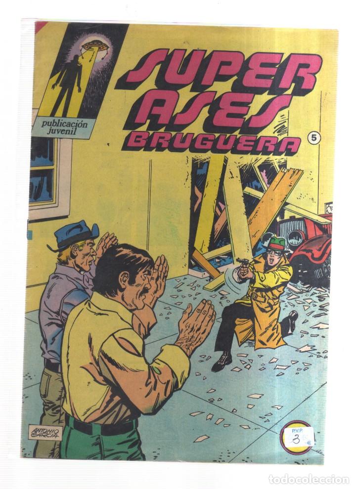 Tebeos: SUPER ASES BRUGUERA N,5 - Foto 1