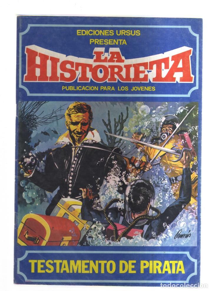 Tebeos: LA HISTORIETA TESTAMENTO DE PIRATA - Foto 1