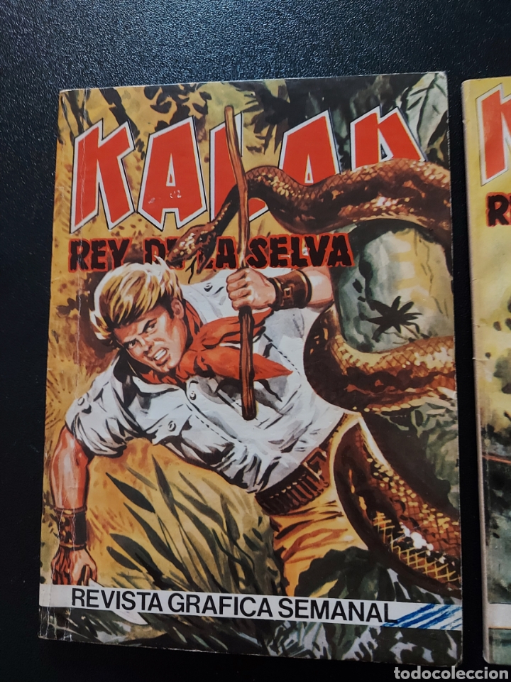 Tebeos: KALAR REY DE LA SELVA, LOTE DE TRES COMICS, REVISTA - Foto 2