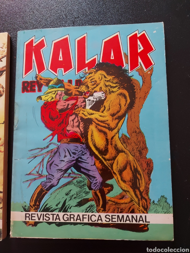 Tebeos: KALAR REY DE LA SELVA, LOTE DE TRES COMICS, REVISTA - Foto 5