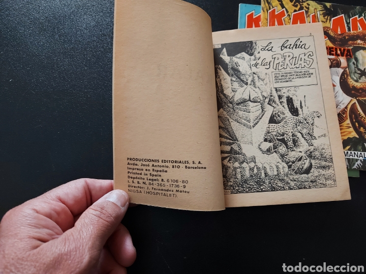Tebeos: KALAR REY DE LA SELVA, LOTE DE TRES COMICS, REVISTA - Foto 19