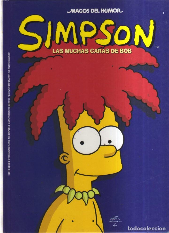 Tebeos: SIMPSON N,26 LAS MUCHAS CARAA DE BOB - Foto 1