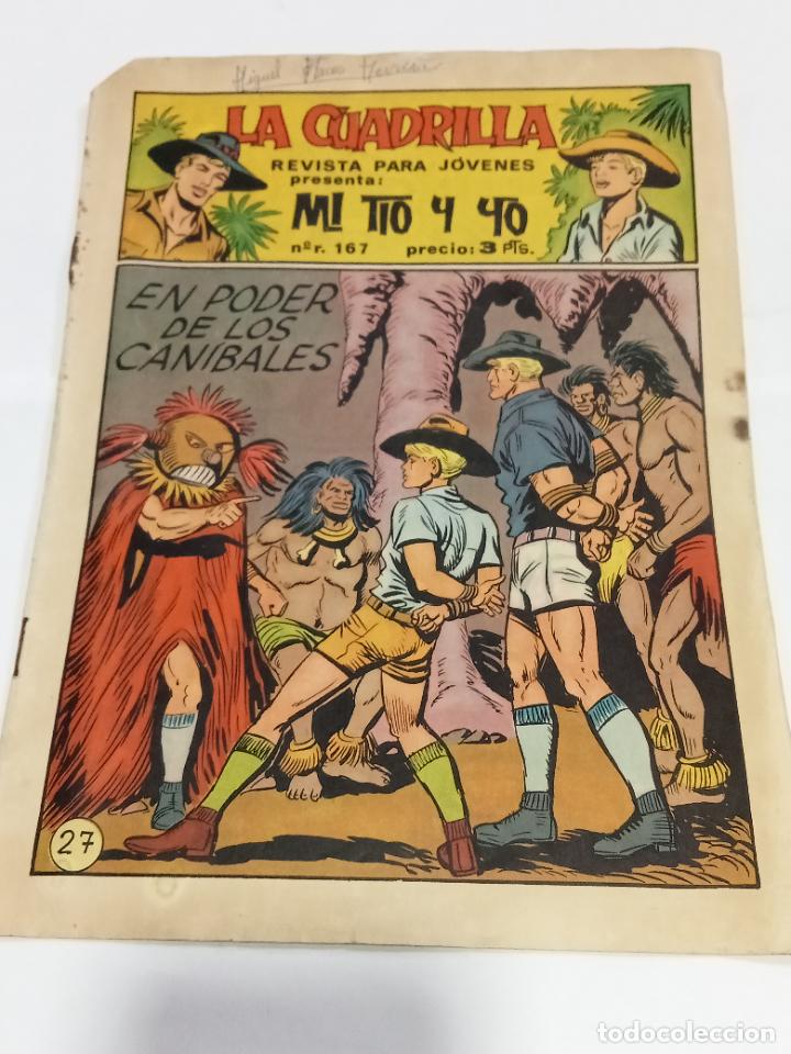 Tebeos: TEBEO. LA CUADRILLA. MI T&Iacute;O Y YO. N&ordm; 27. EN PODER DE LOS CANIBALES. - Foto 1