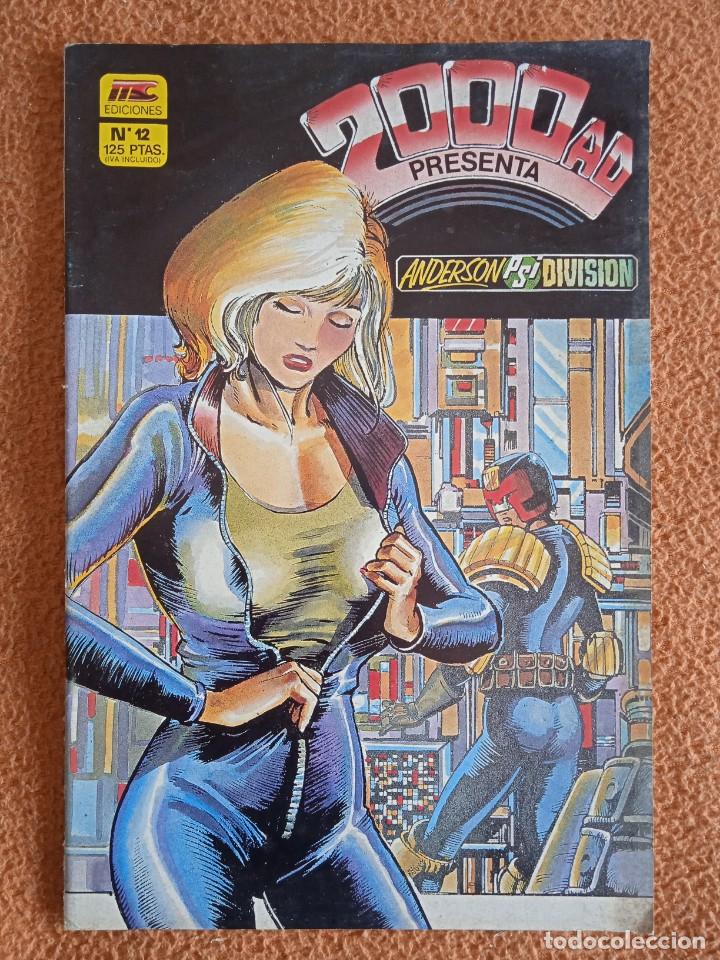 Tebeos: 2000 AD PRESENTA N&ordm; 12 ANDERSON PSI DIVISION - M.C. EDICIONES - Foto 1