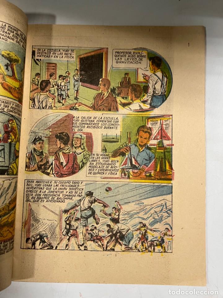 Tebeos: CUBA. TEBEO. GAGARIN. CONQUISTADOR DEL ESPACIO. EDICIONES JUVENILES. 1961. - Foto 4