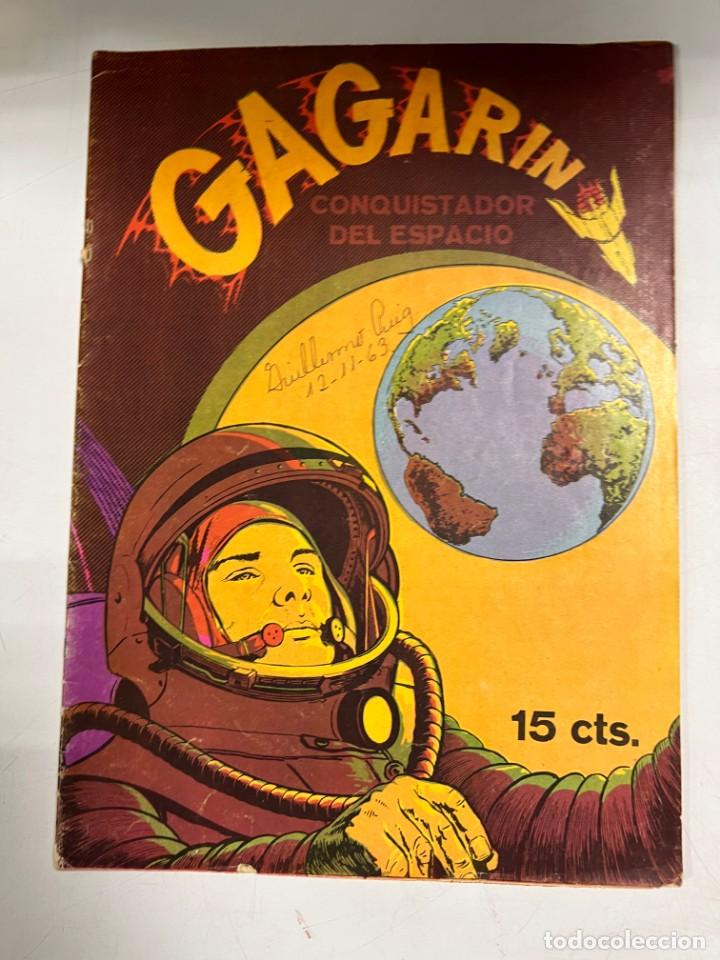 Tebeos: CUBA. TEBEO. GAGARIN. CONQUISTADOR DEL ESPACIO. EDICIONES JUVENILES. 1961. - Foto 1