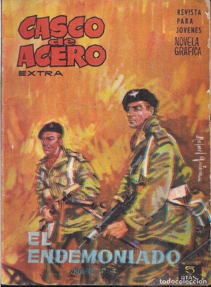 Tebeos: CASCO DE ACERO EXTRA N&ordm; 4: EL ENDEMONIADO. Por HORACE PEALE - Foto 1