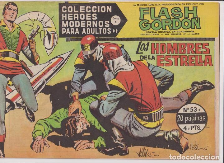 Tebeos: H&eacute;roes Modernos. Flash Gordon Serie B n&ordm; 53. Dolar - Foto 1