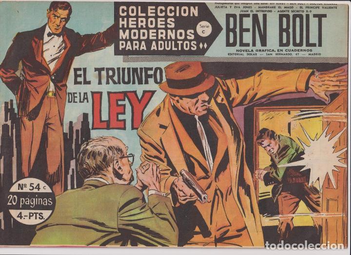 Tebeos: H&eacute;roes Modernos. Serie C n&ordm; 54. Ben Bolt - Foto 1