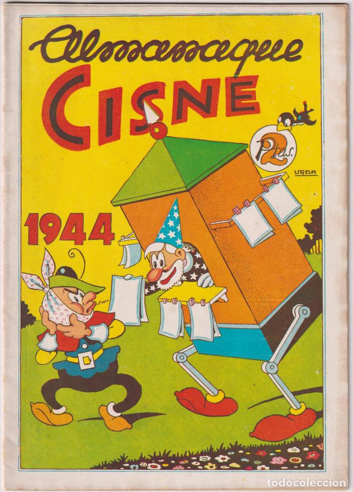 Tebeos: Almanaque Cisne 1944. Cliper. MUY ESCASO - Foto 1