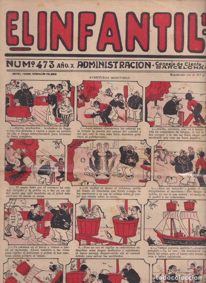 Tebeos: El Infantil n&ordm; 473. Editorial Marco 1926 - Foto 1